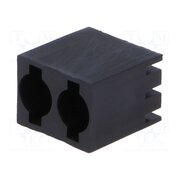 FIX-LED-310 LED housing; 3mm; polyamide; angular; 3 PIN; black; UL94V-2 d4Y3LnFwNvbmzIliMj3fwSBLcxuHjTsd_YxCMou_xE0