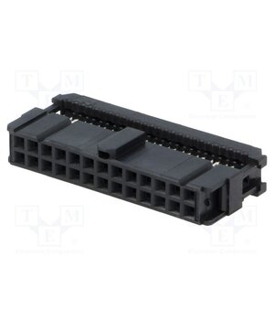 1658621-6 Connector: IDC; plug; female; PIN: 26; IDC; for ribbon cable; 2.54mm EoBWECi2gePU0AF9ktTpfS6xuUZqtY7Ne6v4Jmby-XI