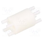 456-500 Spacer sleeve; LED; Øout: 6.4mm; ØLED: 3mm,5mm; L: 12.7mm; white nIJSw5Zlk3_AIg2NKS3dQgbTZWjyHs2ct9K6Doa0jbU