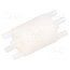 456-500 Spacer sleeve; LED; Øout: 6.4mm; ØLED: 3mm,5mm; L: 12.7mm; white nIJSw5Zlk3_AIg2NKS3dQgbTZWjyHs2ct9K6Doa0jbU