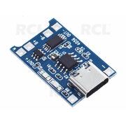 Litija baterijas lādētājs USB-C 1A 5V 18650 TP4056

 ABRM252.jpg