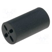 8910 Spacer sleeve; LED; Øout: 6.5mm; ØLED: 5mm; L: 7.6mm; black; UL94V-0 WKA2oJWS_ckgcStgJ9yiJ0kM49dYR75UCxNA0DUGn-Q
