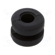 10009857 Grommet; Ømount.hole: 4.8mm; Øhole: 3.2mm; black; -40÷135°C; UL94HB XuvZshpir7NDUyRRRsEAPJPWKurDN7pZk_-hTKCn6ag