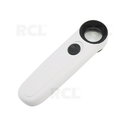 LED Light Magnifier Glass  40 Times