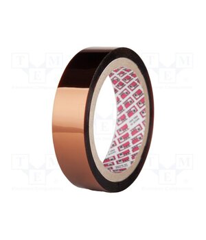 PPI-701-19-33M Tape: high temperature resistant; Thk: 55um; 50%; amber; max.300°C pxFrQDJmfcDLDwhmRwze97YMCZ2el_wm5MtzxdxRMdM