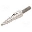 0072200412100 Drill bit; Ø: 4÷12mm; high speed steel; 6mm; thin tinware,plastic uRbCMmgzLIjF16QFfBcY9pyyjPELz0tr4jGXVok1G4k