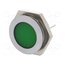SMFL22712 Indicator: LED; flat; green; 12÷14VDC; Ø22mm; IP67; connectors gvj4TWEZuy-PXyIb1xzdWiFJwjHOkXaA9yefCpWjc6A