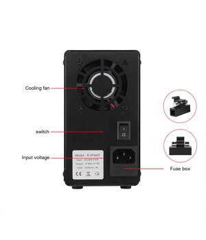 LABORATORIJAS STRĀVAS PADEVE SPS3010, 0-30V 0-10A, ar strāvas displeju, melna

 AML3010PJ+2.jpg