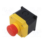 YB1W-YW1B-V4E11R-Y0 Control cassette; 22mm; YW; No.of butt: 1; mushroom; IP65; plastic R_ibl898pCPZ9qUJZeqgnsrsIxvvcHFVWOkusoYljZw