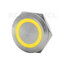 PUSH BUTTON SWITCH OFF-(ON) 12-24V DC, 5A, ø22mm, IP67, with yellow LED indication CPR01921+1.jpg