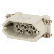 C14610A0150002 Connector: HDC; contact insert; male; 10A; 250V; PIN: 15; 15+PE 1rpMAIeYSB7UILwt3nM4y2IM_1alN5dDtWZb8RfxJHo