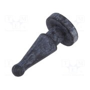 FM-9 Fastener for fans and protections; Ømount.hole: 5mm; black FWvvoe72DlmYJAqavxPl3-HTAFGtMg2rZbEJcz-DSzM