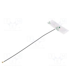 146186-0200 Antenna; BEIDOU,Bluetooth,Galileo,GNSS,GPS,WiFi,ZigBee; U.FL 1_CBVhgzjV8yMCezy_FV_Qlm3fVXvCS8_7FLUCu8aV8