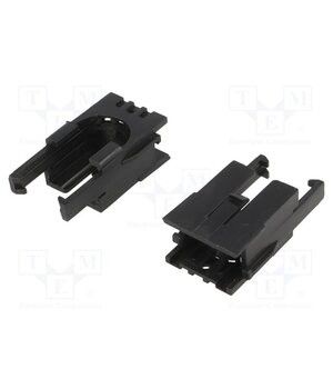 ROMI CHASSIS MOTOR CLIP PAIR - BLACK Bracket; black; POLOLU Romi RaOCBvZGZdd9rYS_Jqj3lgwMHxhrjFCIHi0pN2uY1ag