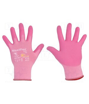 34-814/07 Protective gloves; Size: 7; pink; MaxiFlex® Active™ kMtOtIvXhOcJ8sNh2UlY47O0cSsmZjTT80pC1M0UHng