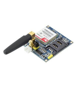 GSM GPRS MODUĻIS SIM900 ar antenu Četrjoslu 850/900/1800/1900 MHz

 ABGSM05.jpg