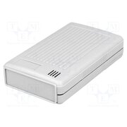 KM-105 GY Enclosure: specialist; X: 55mm; Y: 95mm; Z: 22mm; ABS; grey; screwed H84WKjdKmPyiEPrAWuG4B4w7YpoLz-0RPS3sjasp8VA
