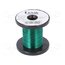 LD15-4 Silver plated copper wires; 0.15mm; green; Cu,silver plated oxO-6QxdRiXXIrP9mTSucV23iM9TZlGPEvdUvmFx6-g