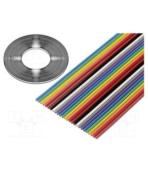 3811/18 (100FT) Wire: ribbon; 18x26AWG; 1.27mm; stranded; Cu; unshielded; PVC; 50V -5-6QzEBtv3u75U_jqPyUz96oFFpwnwFVVEFRRLgBRA