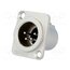 AC4MDZ Connector: XLR; socket; male; AC; 10A; 133V; PIN: 4; IP40; straight Perm6AlehC-2H0NHE4fyiGRICzVJx1lpwglP8SUkEuE