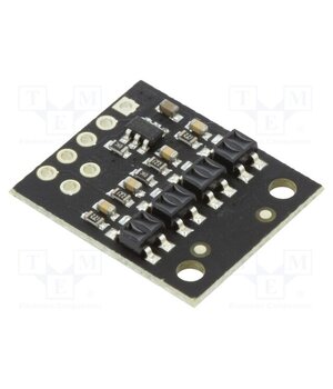 QTR-HD-04RC REFLECTANCE SENSOR ARRAY Sensor: distance; reflective; 2.9÷5.5VDC; digital; Ch: 4; 17x20mm IOsbC3qc3R-lEtivC37XpFvyq5ik_OV8xDKDgU3RBrQ