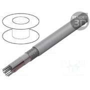09180167007 Wire: ribbon; round; 1.27mm; stranded; Cu; PVC; grey; 30.5m; 16x28AWG HXELhq3Hr7heajvYUKJzu8Zao212tPqfwQ0kYee3LLU