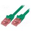 CQ2095U Patch cord; RJ45 plug,both sides; U/UTP; 6; stranded; Cu; 10m; LSZH xFU9ASrWxBIkD1ZGtKHoZoMlrdxdecYKwVRTBWlyehs