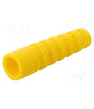 RG59/62SRB-Y Strain relief; RG59,RG62; yellow; Application: BNC plug; 10pcs. U9JL0pT74jVB0lj7LZzxGDMkRmIM58igOqxAATickBg