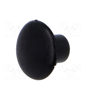 10060483 Stopper; H: 5.2mm; push-in; Flange dia: 9mm; black; 054044922003 IxowVdp9JTsx-KtOME6iYX_ToZJ9Vxdu1sSOc9j0V8I