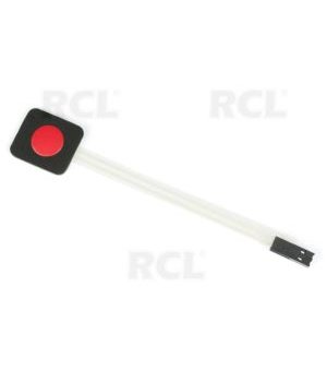 Taustiņu membrānas slēdzis 23x20x0,8 mm, sarkans

 CPR0002.jpg