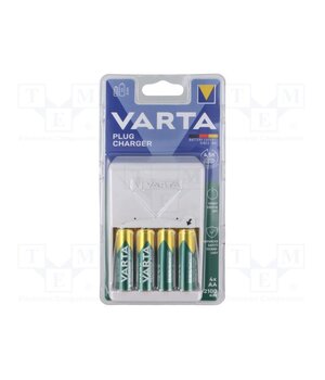 PLUG CHARGER + 4 X AA 2100MAH 56706 Charger: for rechargeable batteries; Size: AA,AAA,R3,R6 poJAlz_s8YGX3vBno__awQf6EgjUxxPvfaXBGd0EPxU