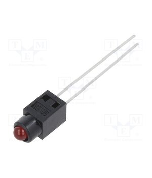 0035.1340 LED; in housing; 3mm; No.of diodes: 1; red; 30mA; Lens: red; 60°; 3VDC 1sBEYNd3vTQrbx6irPPH7VUKAZC0lnAdhzLKSZgShwQ