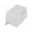 KM-49B GY Enclosure: for power supplies; vented; X: 65mm; Y: 92mm; Z: 57mm; ABS _jIHk5t8OW0PhXyrENo2TbuwbTBjznhLmyIxjf3SMKE