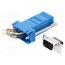 DA9-PMJ8-B-K Transition: adapter; D-Sub 9pin male,RJ45 socket; blue FmLZ0Qaz9dRM_u72v_-KPx-qEUbhF_lV3lXpEb0tiCE
