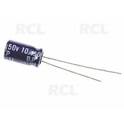 KONDENSATORS bipolārs 10uF 50V, Ø6,3x11,2mm, Panasonic

 KB10_5PN.jpg