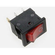 ROCKER SWITCH 6A / 230V, 10A / 125VAC, ar apgaismojumu, sarkans, ON-ON

 CPR424R.jpg
