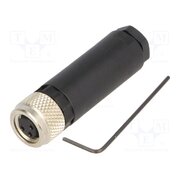 22260125 Connector: M8; female; PIN: 3; 40V; IP67; straight; for cable; plug DCN-AIjg6RxWectRD1LuMPL8fablQfiX1Jq5nw7346s