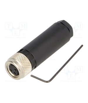22260125 Connector: M8; female; PIN: 3; 40V; IP67; straight; for cable; plug DCN-AIjg6RxWectRD1LuMPL8fablQfiX1Jq5nw7346s