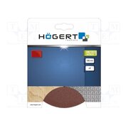 HT8D103 Sanding plate; Granularity: 80; Mounting: bur; Ø125mm; 5pcs. 8HCzqKR36K2RmxDOqXbuG4qXchsIp7LF1fTSKAQp6xs