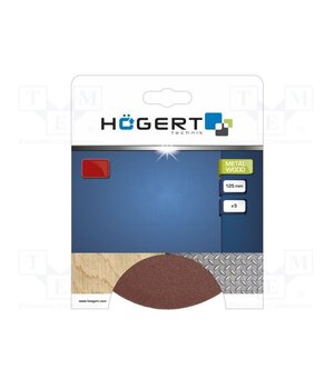 HT8D103 Sanding plate; Granularity: 80; Mounting: bur; Ø125mm; 5pcs. 8HCzqKR36K2RmxDOqXbuG4qXchsIp7LF1fTSKAQp6xs