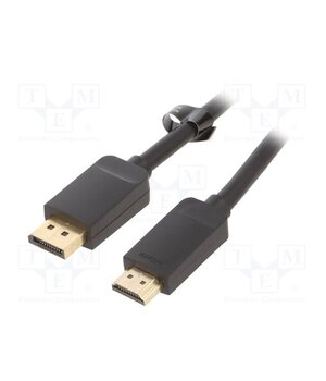 HADBH Cable; DisplayPort plug,HDMI plug; Len: 2m; black; 30AWG Q9QT52E96hDubygfjkfK98Wevk1Ju1ljwgYqP4IQAz4