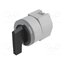 704.101.018 Switch: rotary; 30mm; Stabl.pos: 2; black/silver; none; IP65; 04 3Ub9M3OcGIp1l0LdRtwgfttMjaTBp8B__tupoAint-E