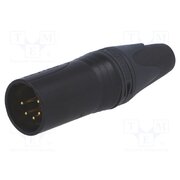 NC5MXX-B Connector: XLR; plug; male; XX; 7.5A; PIN: 5; straight; for cable 1xbKS_rDYSSBX3MXFuqdrJGrSC5jckZtoSW1tZpJU_4