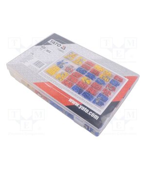 YT-068913 Kit: connectors; crimped; for cable; insulated; 600pcs. CuG2nkYmermv_WJ-9xJ7mGu48Z9TWStyEn2JAqu6X5A