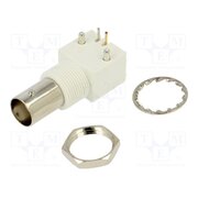 R-128 Connector: BNC; socket; female; angled; 50Ω; THT; PS; nickel plated 3zDKJTB38Q0-sKzoBn2aKrlD6sC6ieUnaKmdCzcB-k4