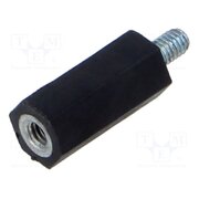 QSCP020M4 Insulating sleeve; Int.thread: M4; L: 20mm; UL94V-0; polyester MRwpjUQMMpALS9egZaTijw7fd3A4N3YTDIV4VH8mgAs