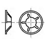 1292811 Protecting washer; spring steel; 2mm; BN 833 mPjQKEv1AgKDYnVSF-zRsTvda8SHBlAtBnLhL5JUOYg