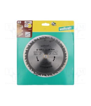 6646000 Circular saw; Ø: 184mm; W: 2.4mm; Teeth: 22; wood,chipboard; 16mm dPEdhUKqXojrroYywkhEf3ArIQOjxbYldjx5wbfQzzI