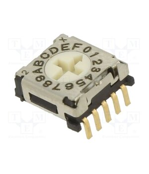 ERD716ALZ Encoding switch; DEC/BCD; Pos: 16; SMT; Rcont max: 200mΩ; 5.1Ncm R__BPB3jlNyf_4RMPS8jAa5CJwxRRo7qanwDhsQG9vY