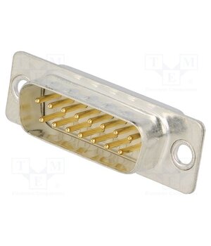 09670155604 Connector: D-Sub; PIN: 15; plug; male; for cable; straight 4JJetMoK7OAjvTETyNs3x2_kExuUkOsJ5QWNKi-igUQ